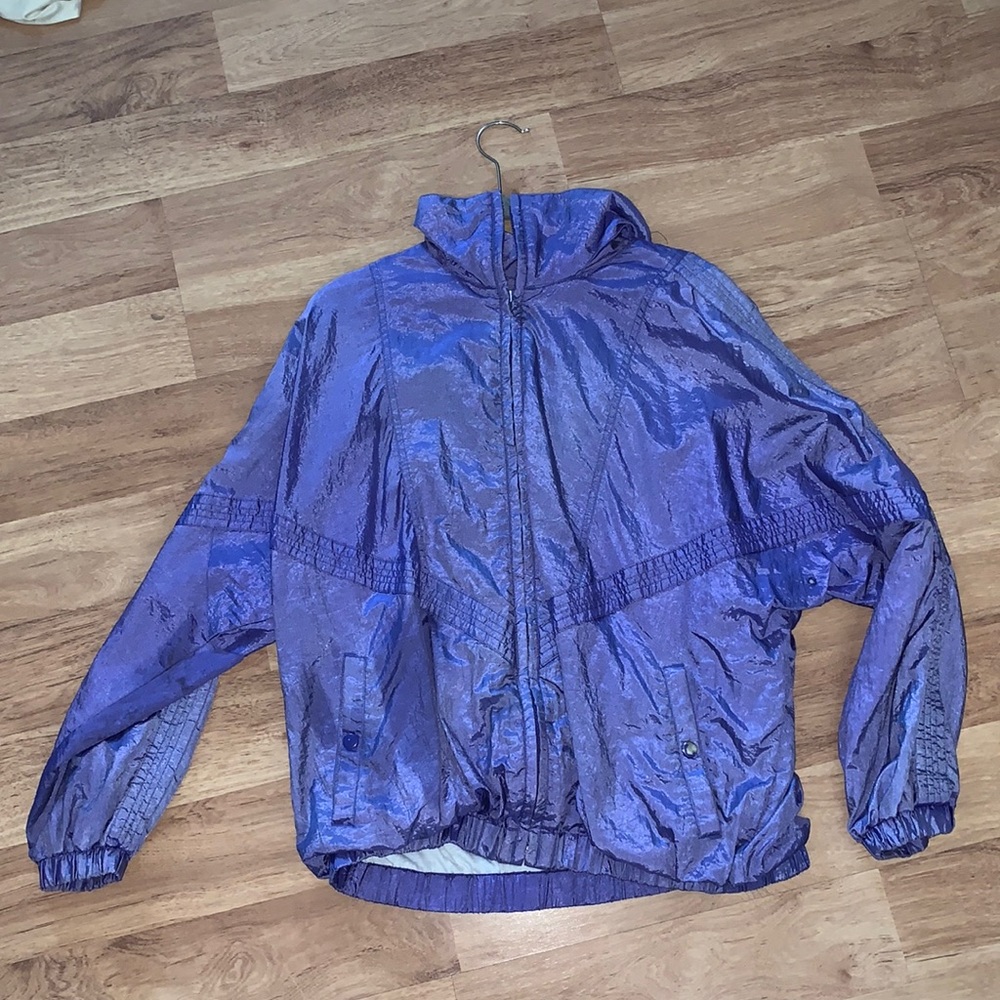 RETRO 1990s Pacific Trail Windbreaker. Sz M womens